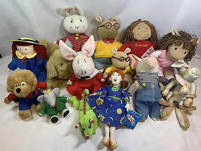 Huge Lot Of 15 Vintage Plush- Arthur Pal DW Francine Olivia Madeline Babar • $119.99