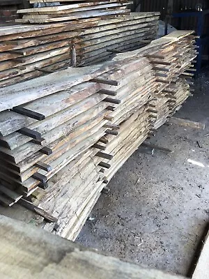 Sweet Chestnut Timber Waney Edge Live Edge Log Book Matched Planks Boards Slabs • £280