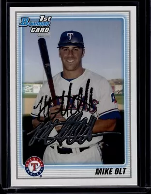 2010 Bowman Draft Picks & Prospects #BDPP65 Autographed Mike Olt Trading Card • $3.99