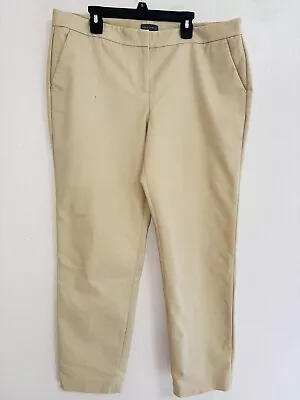 Vince Camuto Pants Womens 12 Flat Front Trousers Straight Leg Seafoam Beige • $17