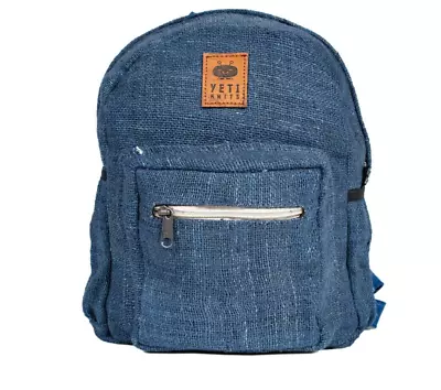 100 % Raw Hemp Mini Backpack - Sustainable And Stylish For Travel & Everyday Use • $29.99