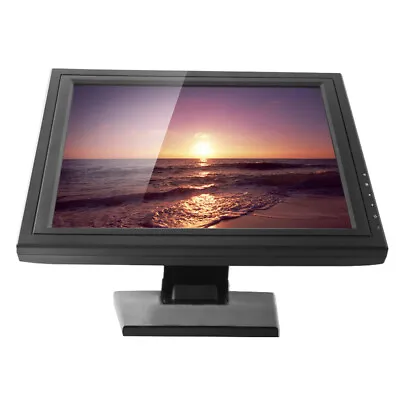 17 Inch Touch Screen LED Monitor + POS Stand For Cash Register PC System Retail • £160