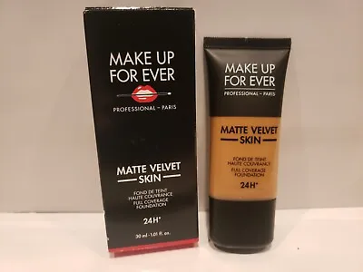 Makeup Forever- Matte Velvet Skin Full Coverage Foundation - Y433- NIB • $26.99