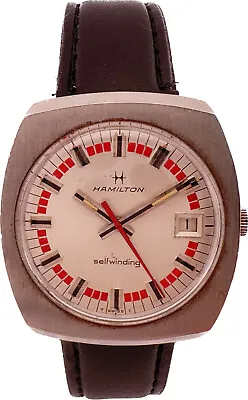 Vintage Hamilton 820007-3 Modernist Men's Automatic Wristwatch Stainless Steel • $500