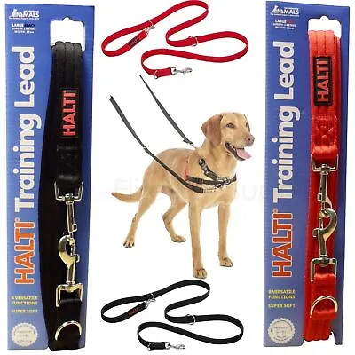 Halti Dog Lead Training Double Ended Puppy Leash For No Pull Harness • £11.99