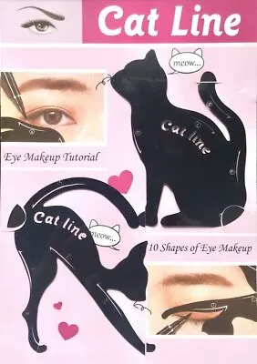 £2.15 • Buy Eyeliner Stencil - Eyeshadow Guide, Smokey Cat, Quick Eye Makeup Tool Set UK