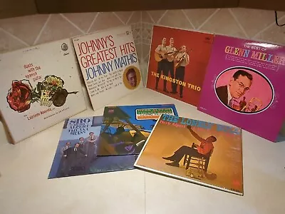 7 Vinyl Collection: Mid-Century Melodies From Latin Rhythms To Swing Jazz & Pop • $8.99