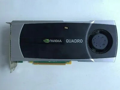 NVIDIA Quadro 5000 2.5GB Graphics Card - DVI 2x DisplayPort PCI-Express • £145