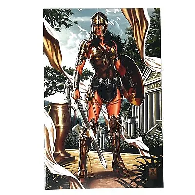 DC Comics Justice #1 Wonder Woman Variant Cover Armored • $79.99