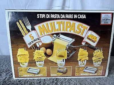 Atlas Marcato Multipast Fresh Pasta Maker  Made In Italy Vintage - No Handle • $69.99