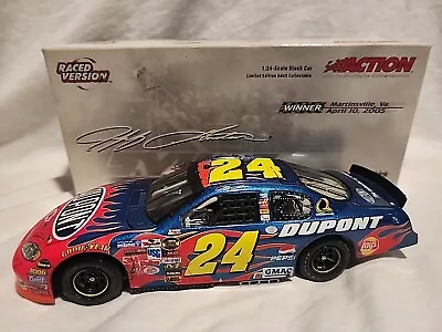 NASCAR #24 2005 Jeff Gordon Diecast Monte Carlo Martinsville Race Win Version • $39.99