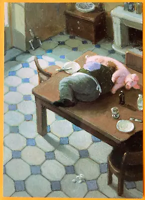 Encounters  Begegnungen  From Michael Sowa Post Card • $3.60