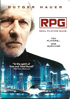 RPG: Real Playing Game DVD 2015 Rutger Hauer Cian Barry Alix Wilton Regan Sci-Fi • $4.36