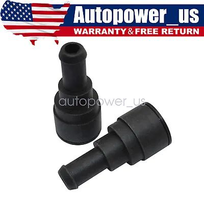 $9.99 • Buy 2 X Heater Core Coolant Hose Connector For Cadillac Chevrolet Tahoe GMC Buick
