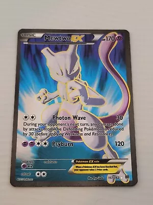 Mewtwo EX BREAKthrough 157/162 English Non-Holo Pokemon Near Mint NM • $19.99