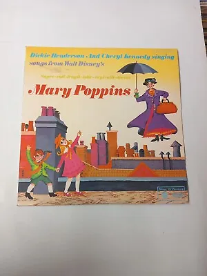 Mary Poppins Walt Disney 12 Inch Vinyl Record Album  • £9.99