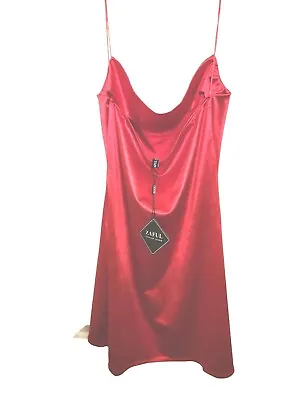 Zaful Silk Sexy Spagetti Strap Womens Dress • $26