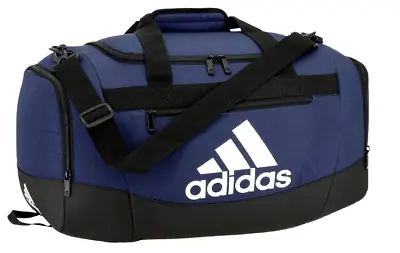 $29.99 • Buy Adidas Defender Iv Small Duffel Gym Bag Team Navy Blue Nwt $40