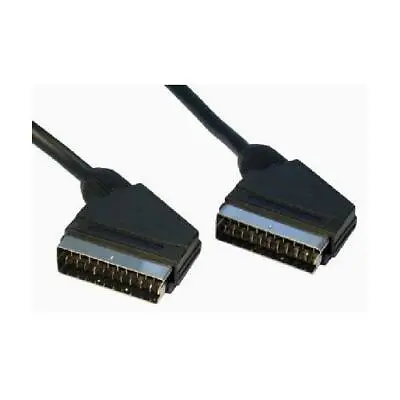 GP1595 SCART To SCART Cable Gold 10 Metres  Video Lead • £10.99