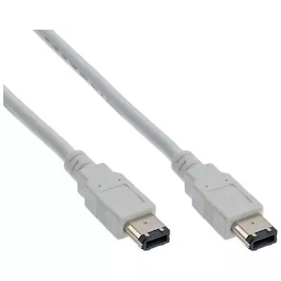 £3.29 • Buy  1.2m Firewire IEEE-1394 DV Cable 6 To 6 Pin PC Or Mac White 