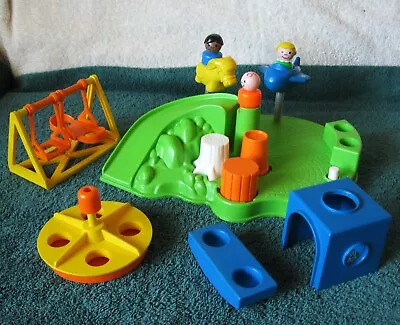 Vintage Fisher Price Little People Playground 2525 1986 Complete+ VERY NICE!! • $44.99