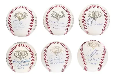 2009 New York Yankees WS Champs Team Signed Baseball Collection 42 Balls JSA COA • $5395.50
