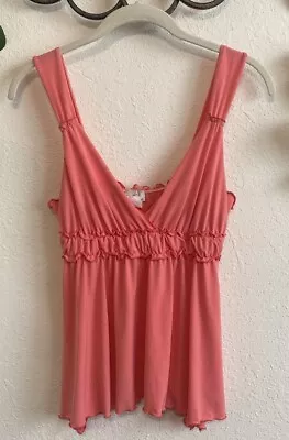 Y2K Pink Asymmetrical Fairy Top • $18