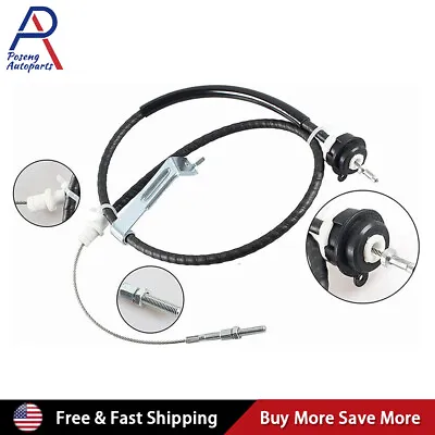 NEW Replacement Adjustable Clutch Cable For 1979-1995 Mustang 5.0 LX GT Steeda • $29.99