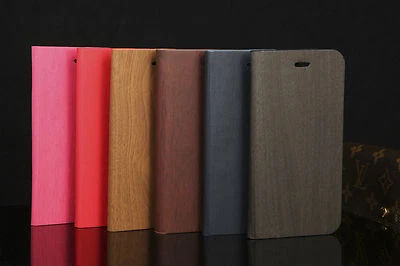 £1.99 • Buy WOODEN LEATHER WALLET FIT CASE FOR IPhone 6 6S AND 6 Plus 6S Plus