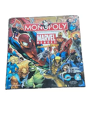 Monopoly Marvel Heroes Collector's Edition Board Game Hasbro • $25