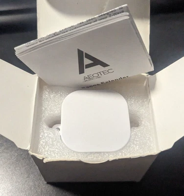 $30 • Buy Aeotec Z Wave Range Extender Repeater DSD37-ZWUS Plug Power Aeon Labs Wireless