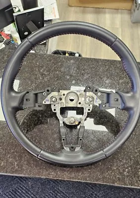  2016-2019 Mazda Mx-5 Miata Nd Steering Wheel Without Controls/red Stitch Oem • $60