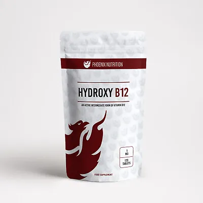 £7.99 • Buy Hydroxy B12 1mg X 120 Tablets - Vitamin B12 Hydroxocobalamin