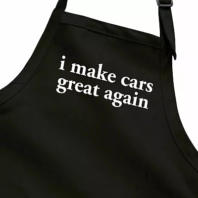 Funny Mechanic Gifts Car Quotes Automotive Repair Great Again Apron W/Pockets • $18.48