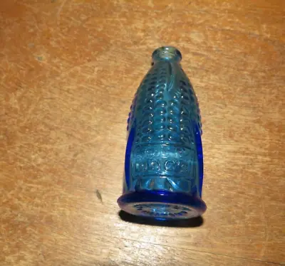 Vintage Wheaton Blue Glass Old Doc's Cure Bottle • $11.99