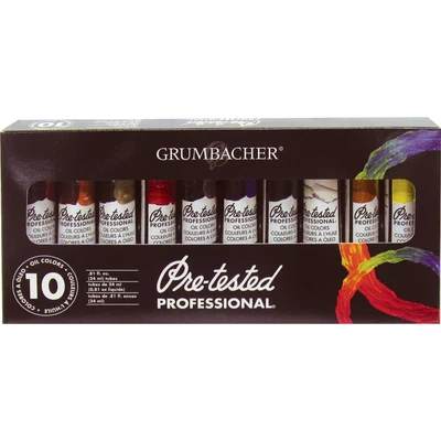 $47.02 • Buy Pre Tested Oil Color Set Grinding Refined Linseed Oil Permanent Intermixable