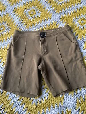 T By Alexander Wang “Sweatpants  Like Material” Shorts. Brown Sz Small • $19.99