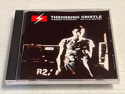 THROBBING GRISTLE Dimensia In Excelsis CD [GENESIS P-ORRIDGE] RARE OOP LIVE 1981 • $24.99