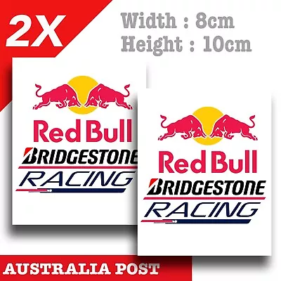 Bridgestone Tyre Red Bull Racing Logo Laptop  Car  Vinyl  Sticker  • $6.85