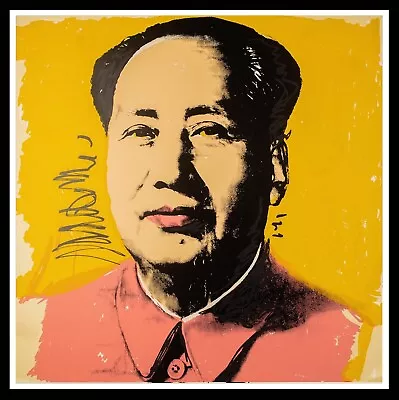 ANDY WARHOL-  MAO -FS#97-  MAO Series- Mao Zedong-Proof-Unsigned- Shipped Flat • $2150