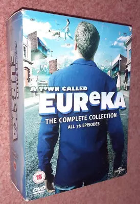 A Town Called Eureka : Seasons 1-5 DVD (2013) Colin Ferguson Cert 15 23 Discs • £23.25