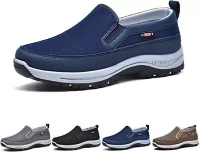 Mens ZtigerZ Breathable Orthopedic Travel Plimsolls CNA Trop Shoes For Slip-on • £21.11