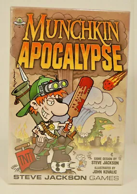 Munchkin Apocalypse Card Game Steve Jackson Games SJG 1503 NEW Dented Box • $23.85