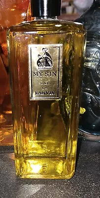 Vintage My Sin Eau De Lanvin Perfume Store Retail Display Bottle • $245