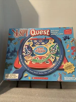 I Spy Quest Matching Pictures Memory Game Made By Briarpatch  Scholastic Ages 4+ • $12