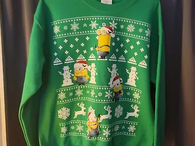 Despicable Me Christmas Sweater  Size Med New • $15