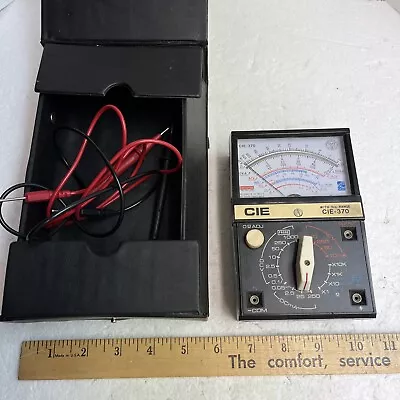 CIE-370A Multi Tester Volt Meter Ohm Meter Amp Meter Electric Ac Dc TESTED • $13.75