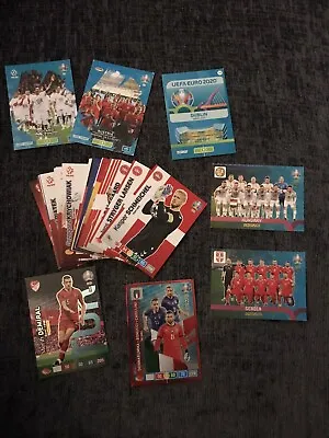 Panini UEFA Euro 2020 Preview Adrenalyn XL Cards 31 In Total Includes Foil • £6.50