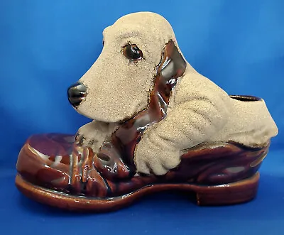 Royal Haeger Hound Dog Shoe Planter Vintage • $34.95