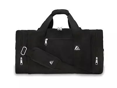 Unisex Sporty Gear Duffel Bag Black • $18.72